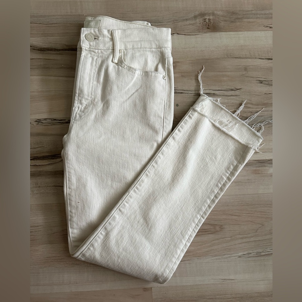 Mother The rascal crop fray jean - 25